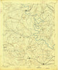 Granbury Texas Historical topographic map, 1:125000 scale, 30 X 30 Minute, Year 1889