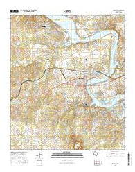 Granbury Texas Current topographic map, 1:24000 scale, 7.5 X 7.5 Minute, Year 2016