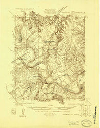 Granbury 4-a Texas Historical topographic map, 1:48000 scale, 7.5 X 7.5 Minute, Year 1924