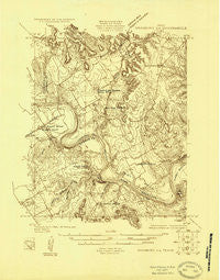 Granbury 4-a Texas Historical topographic map, 1:48000 scale, 7.5 X 7.5 Minute, Year 1924