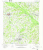 Grand Saline Texas Historical topographic map, 1:62500 scale, 15 X 15 Minute, Year 1959