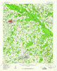 Grand Saline Texas Historical topographic map, 1:62500 scale, 15 X 15 Minute, Year 1959