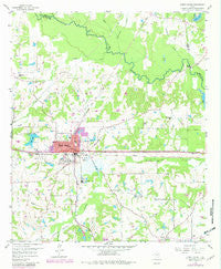 Grand Saline Texas Historical topographic map, 1:24000 scale, 7.5 X 7.5 Minute, Year 1959