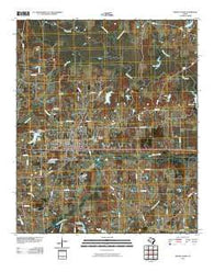 Grand Saline Texas Historical topographic map, 1:24000 scale, 7.5 X 7.5 Minute, Year 2010