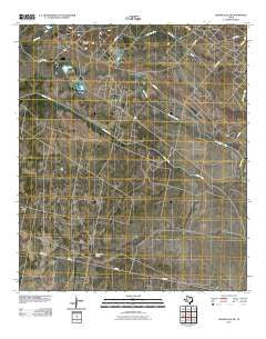 Grandfalls SW Texas Historical topographic map, 1:24000 scale, 7.5 X 7.5 Minute, Year 2010