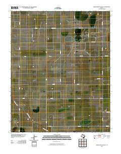 Grandview School Texas Historical topographic map, 1:24000 scale, 7.5 X 7.5 Minute, Year 2010