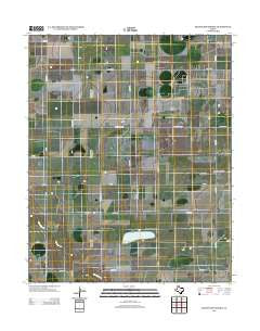 Grandview School Texas Historical topographic map, 1:24000 scale, 7.5 X 7.5 Minute, Year 2012