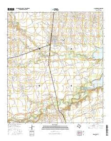 Granger Texas Current topographic map, 1:24000 scale, 7.5 X 7.5 Minute, Year 2016