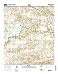 Granger Lake Texas Current topographic map, 1:24000 scale, 7.5 X 7.5 Minute, Year 2016