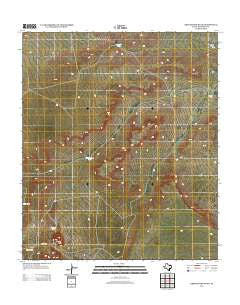 Granite Mountain Texas Historical topographic map, 1:24000 scale, 7.5 X 7.5 Minute, Year 2013