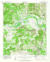 Grant Oklahoma Historical topographic map, 1:62500 scale, 15 X 15 Minute, Year 1948
