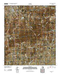 Grapeland Texas Historical topographic map, 1:24000 scale, 7.5 X 7.5 Minute, Year 2010