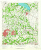 Grapevine Texas Historical topographic map, 1:62500 scale, 15 X 15 Minute, Year 1959