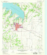 Grapevine Texas Historical topographic map, 1:24000 scale, 7.5 X 7.5 Minute, Year 1959