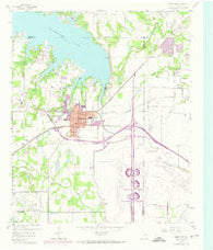 Grapevine Texas Historical topographic map, 1:24000 scale, 7.5 X 7.5 Minute, Year 1959