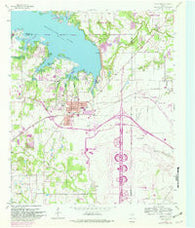 Grapevine Texas Historical topographic map, 1:24000 scale, 7.5 X 7.5 Minute, Year 1959