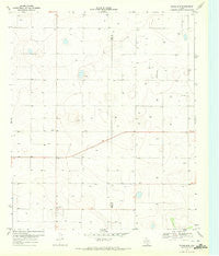Grassland Texas Historical topographic map, 1:24000 scale, 7.5 X 7.5 Minute, Year 1970