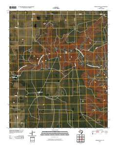 Grassland SE Texas Historical topographic map, 1:24000 scale, 7.5 X 7.5 Minute, Year 2010