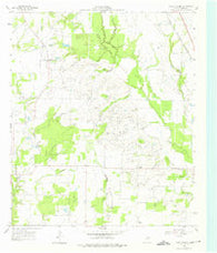 Grays Prairie Texas Historical topographic map, 1:24000 scale, 7.5 X 7.5 Minute, Year 1960