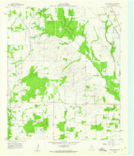Grays Prairie Texas Historical topographic map, 1:24000 scale, 7.5 X 7.5 Minute, Year 1960
