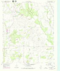 Grays Prairie Texas Historical topographic map, 1:24000 scale, 7.5 X 7.5 Minute, Year 1960