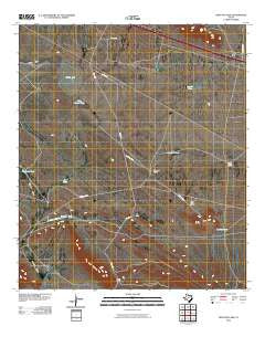 Grayton Lake Texas Historical topographic map, 1:24000 scale, 7.5 X 7.5 Minute, Year 2010