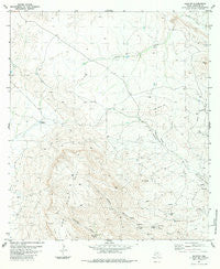 Graytop Texas Historical topographic map, 1:24000 scale, 7.5 X 7.5 Minute, Year 1983