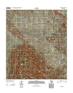 Graytop Texas Historical topographic map, 1:24000 scale, 7.5 X 7.5 Minute, Year 2012