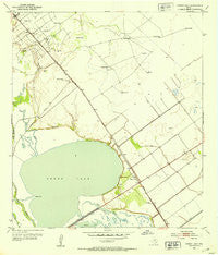 Green Lake Texas Historical topographic map, 1:24000 scale, 7.5 X 7.5 Minute, Year 1952
