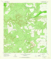 Green Mountain Texas Historical topographic map, 1:24000 scale, 7.5 X 7.5 Minute, Year 1962