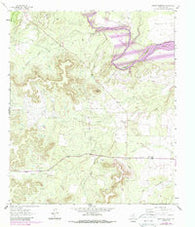 Green Mountain Texas Historical topographic map, 1:24000 scale, 7.5 X 7.5 Minute, Year 1962