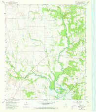 Green Valley Texas Historical topographic map, 1:24000 scale, 7.5 X 7.5 Minute, Year 1960