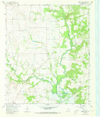Green Valley Texas Historical topographic map, 1:24000 scale, 7.5 X 7.5 Minute, Year 1960