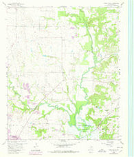 Green Valley Texas Historical topographic map, 1:24000 scale, 7.5 X 7.5 Minute, Year 1960