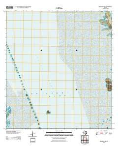 Green Island Texas Historical topographic map, 1:24000 scale, 7.5 X 7.5 Minute, Year 2010