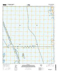 Green Island Texas Current topographic map, 1:24000 scale, 7.5 X 7.5 Minute, Year 2016