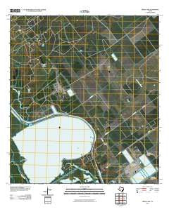 Green Lake Texas Historical topographic map, 1:24000 scale, 7.5 X 7.5 Minute, Year 2010