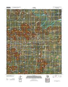 Green Mountain Texas Historical topographic map, 1:24000 scale, 7.5 X 7.5 Minute, Year 2013