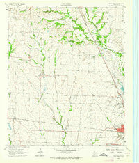 Greenville NW Texas Historical topographic map, 1:24000 scale, 7.5 X 7.5 Minute, Year 1962