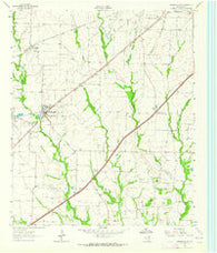 Greenville SW Texas Historical topographic map, 1:24000 scale, 7.5 X 7.5 Minute, Year 1962