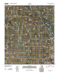 Greenville NW Texas Historical topographic map, 1:24000 scale, 7.5 X 7.5 Minute, Year 2010
