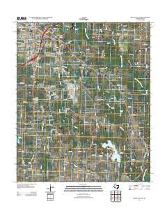 Greenville SE Texas Historical topographic map, 1:24000 scale, 7.5 X 7.5 Minute, Year 2013
