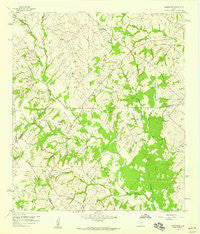 Greenvine Texas Historical topographic map, 1:24000 scale, 7.5 X 7.5 Minute, Year 1958