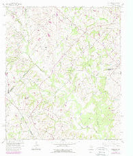 Greenvine Texas Historical topographic map, 1:24000 scale, 7.5 X 7.5 Minute, Year 1958