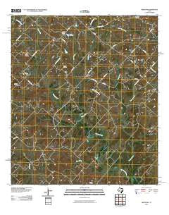 Greenvine Texas Historical topographic map, 1:24000 scale, 7.5 X 7.5 Minute, Year 2010