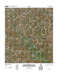 Greenvine Texas Historical topographic map, 1:24000 scale, 7.5 X 7.5 Minute, Year 2013
