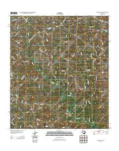 Greenvine Texas Historical topographic map, 1:24000 scale, 7.5 X 7.5 Minute, Year 2013