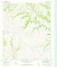 Greenwood Texas Historical topographic map, 1:24000 scale, 7.5 X 7.5 Minute, Year 1961