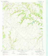 Greenwood Texas Historical topographic map, 1:24000 scale, 7.5 X 7.5 Minute, Year 1961