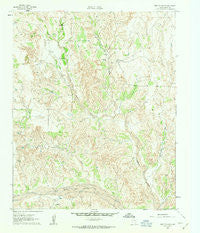 Griffin Ranch Texas Historical topographic map, 1:24000 scale, 7.5 X 7.5 Minute, Year 1962